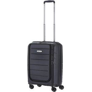 CarryOn Mobile Worker Handbagagekoffer met laptopvak - 55cm Handbagage met dubbel TSA-slot - Zwart