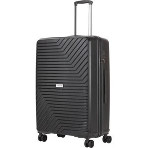 CarryOn Transport Grote Reiskoffer 100 Ltr - Koffer 78cm met TSA-slot en OKOBAN - Zwart