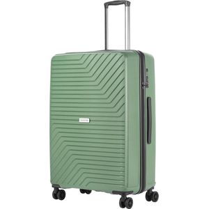 CarryOn Transport Middenmaat Reiskoffer 67cm - Koffer met Expander en TSA-slot - OKOBAN - Olijf