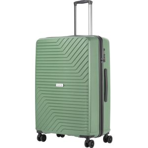 CarryOn Transport Grote Reiskoffer 100 Ltr - Koffer 78cm met TSA-slot en OKOBAN - Olijf