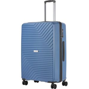 CarryOn Transport Grote Reiskoffer 100 Ltr - Koffer 78cm met TSA-slot en OKOBAN - Blauw