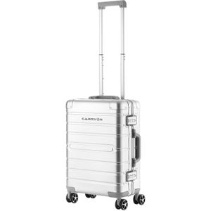 CarryOn ULD Handbagage - Luxe Aluminium Trolley 55cm - Dubbel TSA slot - Dubbele wielen - Aluminium