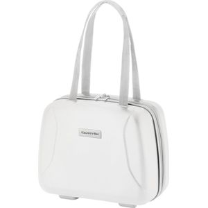 CarryOn Skyhopper Beautycase Dames - Make-up Koffer - Luxe Toilettas - Spiegel - Cijferslot - Wit