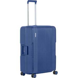 CarryOn Protector Luxe Reiskoffer 66cm - Middenmaat koffer 67 Ltr met TSA-klikslot en OKOBAN - Ultrasterk - Blauw