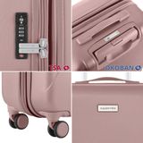 CarryOn Skyhopper Handbagage Koffer 55cm – TSA Trolley - Old Pink