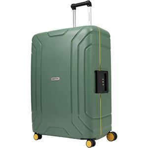 CarryOn Steward TSA Reiskoffer 100 liter - Grote koffer 75cm met kliksloten - Groen