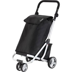 ShoppingCruiser 3-Wheel Boodschappentrolley - Boodschappenwagen 58 Liter met Koeltas 14 Liter