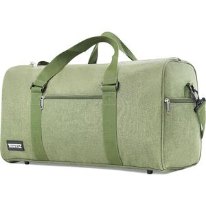 TravelZ Reistas Basics 36 liter - Compacte weekendtas 53 x 28 x 24cm - Handbagage reistas - Groen