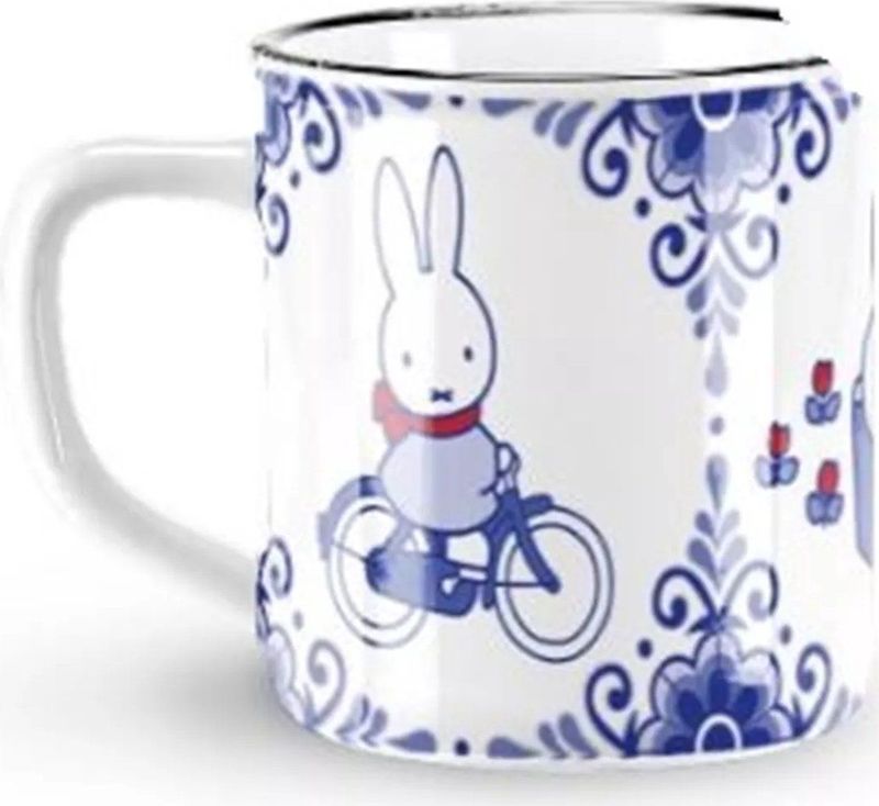 Nijntje - Souvenir Mok - Blauw - Ø8x7,5cm - Aardewerk