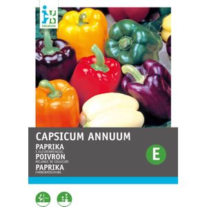 Intratuin groentezaad Paprika 5 kleurenmengsel (Capsicum annuum)