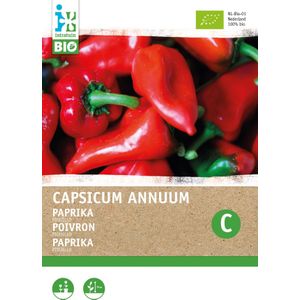 Biologische Intratuin groentezaad paprika (Capsicum annuum)