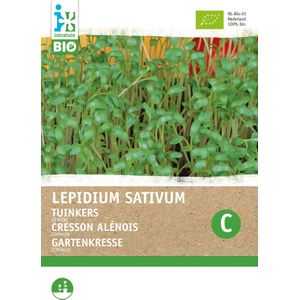 Biologische Intratuin kiemgroentezaad Gewone Tuinkers (Lepidium sativum)