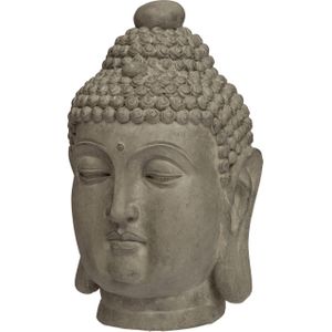 Intratuin tuinbeeld boeddha grijs 24 x 23 x 38 cm