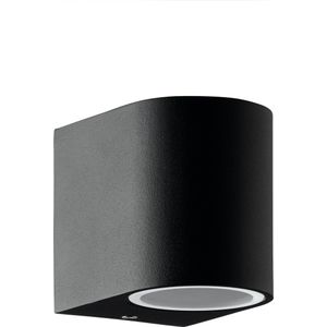 Intratuin wandlamp Euporie zwart 9,2 x 6,7 x 8 cm