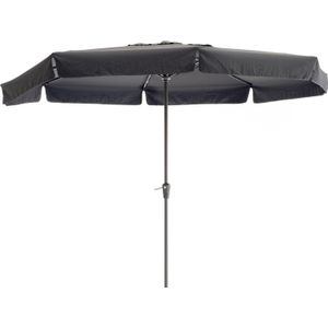 Parasol Chios | Ø 350 cm (groot) | Zwart | UPF 80+ | Intratuin