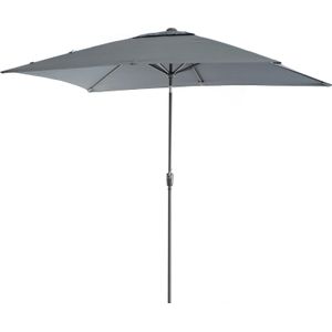 Parasol Cadiz grijs 80+UV 300 x 200 cm | Intratuin