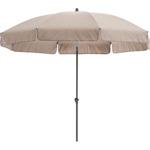 Parasol Haiti | Ø 200 cm | Taupe | UPF 80+ | Intratuin