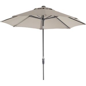 Parasol Trinidad | Ø 300 cm | Taupe | UPF 80+ | Intratuin