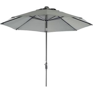 Parasol Trinidad | Ø 250 cm | Grijs | UPF 80+ | Intratuin