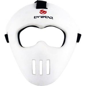 Brabo Brabo Facemask Jr - Spelersmasker - Wit