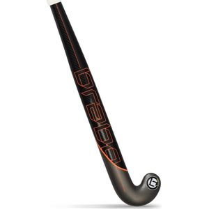 Brabo Traditional Carbon 75 Junior Hockeystick - Sticks  - zwart - 34