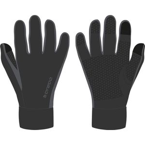 Brabo tech handschoenen in de kleur zwart.