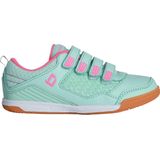 Brabo - Velcro Indoor Hockeyschoenen - Light Green - Synthetisch Materiaal