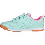 Brabo - Velcro Indoor Hockeyschoenen - Light Green - Synthetisch Materiaal