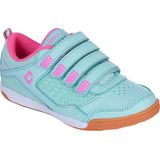 Brabo - Velcro Indoor Hockeyschoenen - Light Green - Synthetisch Materiaal