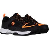 Brabo - Tribute - Hockeyschoen - Zwart - Oranje - Synthetisch