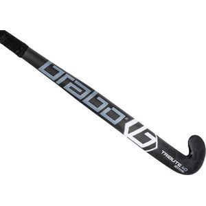 Brabo TC40 Black Edition MidBow Hout Indoor Junior - Hockeysticks - zwart