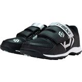 Brabo bf1013b shoe velcro black/silver -