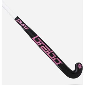 BRABO G-force Pure Diamond Zwart/Roze Hockeystick Junior