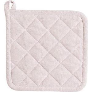 Linen & More-  2 stuks Pannenlappen soft pink