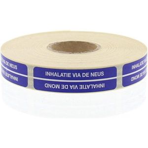 Blockland - Strooketiket - Inhalatie via Mond/Neus - 44x11mm - 750 stuks