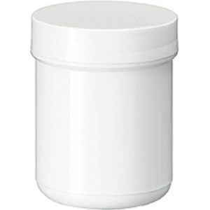 Zalfpot wit PP plastobel gedopt 70 ml