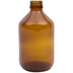 Medicijnfles - Bruin - 300ml - 12 Stuks