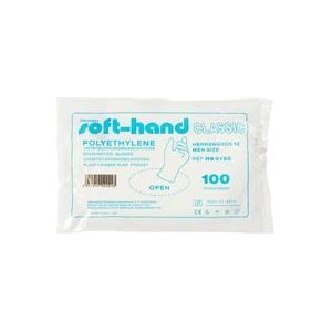 Softhand Onderzoekshandschoen soft polyester heren 100st