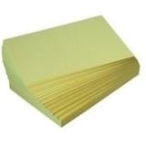 Blockland Receptpapier geel 10.5 x 14.8cm  2000 stuks