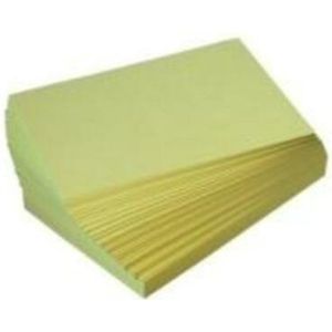 Blockland - Receptpapier - Geel - Papier - 10.5 x 14.8cm