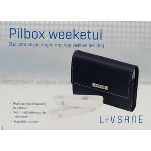 Livsane Pilbox Weeketui