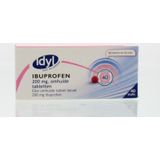 Idyl Pijnstillers ibuprofen 200mg suikervrij 40 stuks