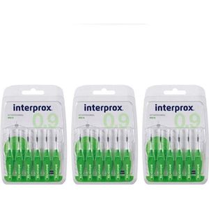 Interprox Interdentaal Micro 2.4mm - Ragers - 3 x 6 stuks - Voordeelverpakking