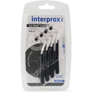 Interprox - Plus Ragers - Zwart - 6-11 mm - Voordeel 3 x 4st
