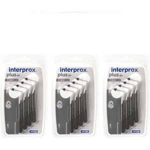 Interprox - Plus Ragers - Grijs - 4,5-9 mm - Voordeel 3 x 4st