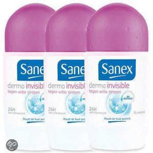 Sanex deo roll-on invisible a3 50 ml