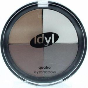 Idyl Eyeshadow quatro CES 105 bruin/grijs/wit 1st