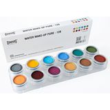 Grimas Schmink - Schminkpalet, 12x2,5 ml, diverse kleuren