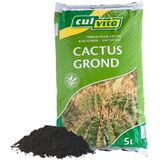 Culvita - Cactusgrond 5 liter - potgrond geschikt voor Cactus en vetplanten