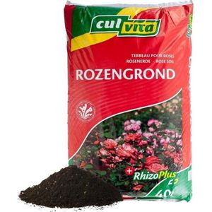 Culvita - Rozengrond - 40 Liter - Tuinaarde - Geschikt Voor Rozen